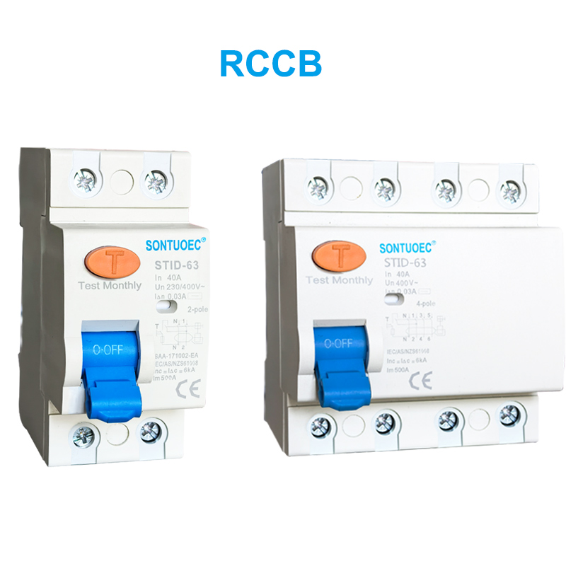 STID-63 Series RCCB 230V 63A Reststrømbryter